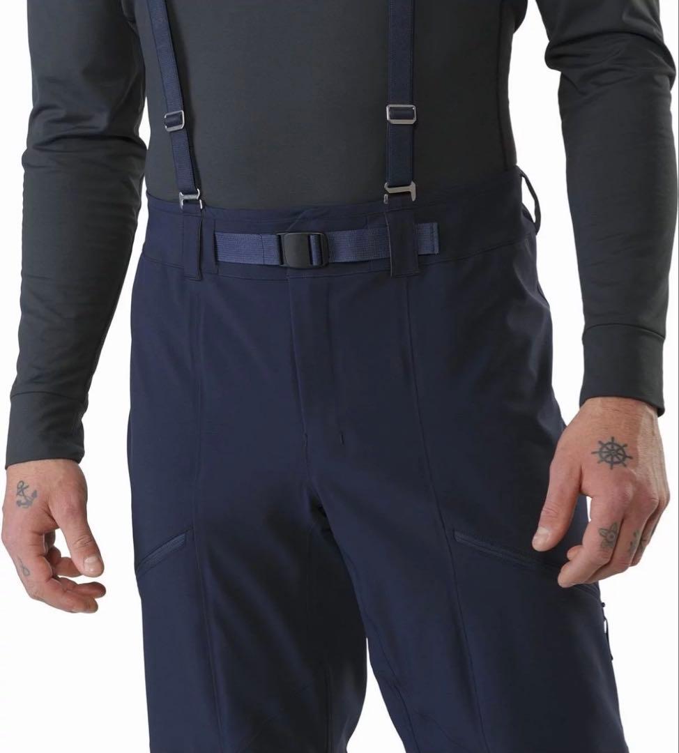 ARC'TERYX Rush FL ビブパンツ スキー スノボ ウェア ネイビー