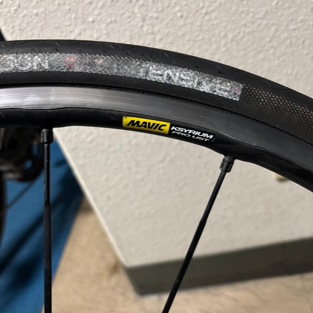 MAVIC Ksyrium Pro UST 完組ホイール 前輪のみ