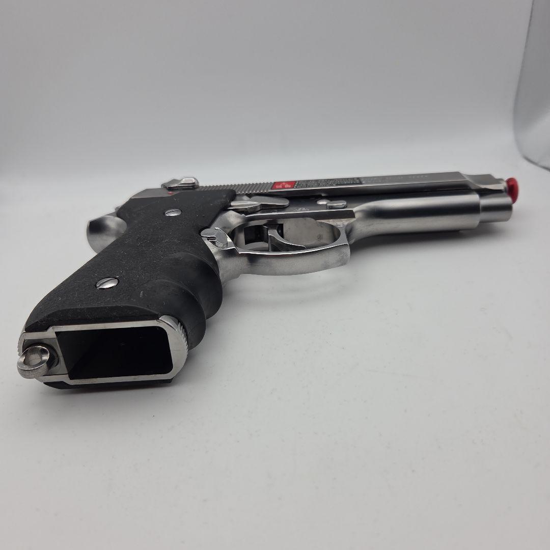 ガスガン M92F クロームステンレス