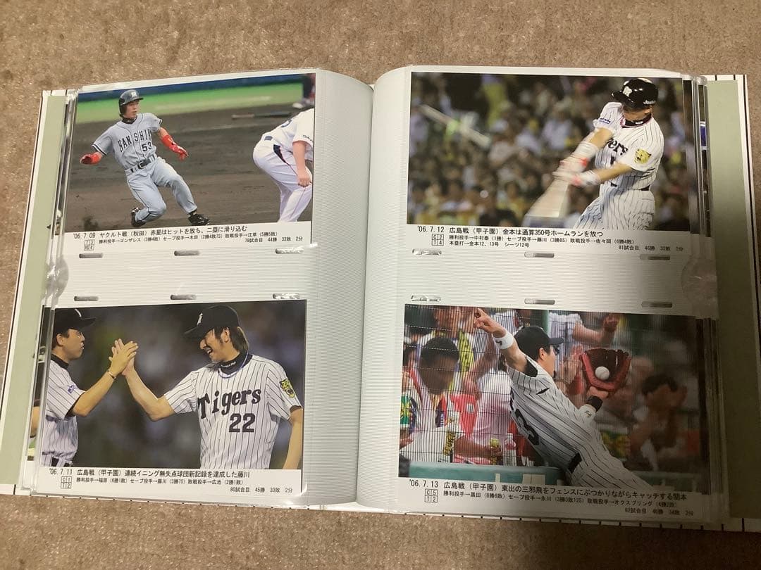 阪神タイガース フォトアルバム 2006・2014 星野監督直筆サイン入り