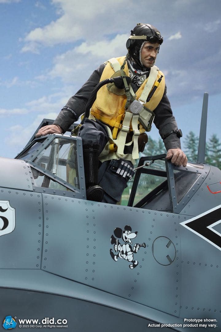 1/6 DID社　WW2ドイツ空軍　メッサーシュミットBf109 コックピット