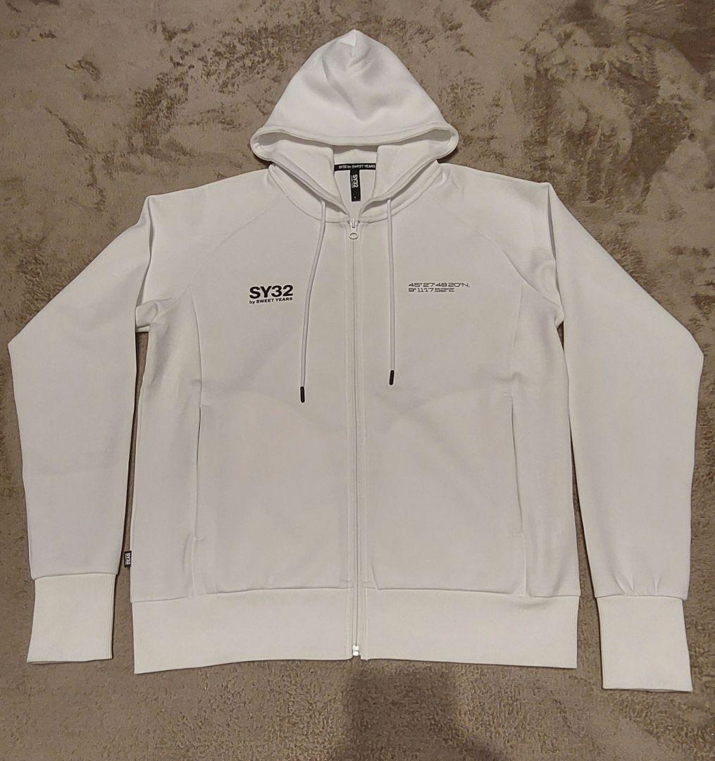 SY32 セットアップ 長袖 長ズボン Lサイズ ホワイト 美品 値下げ可