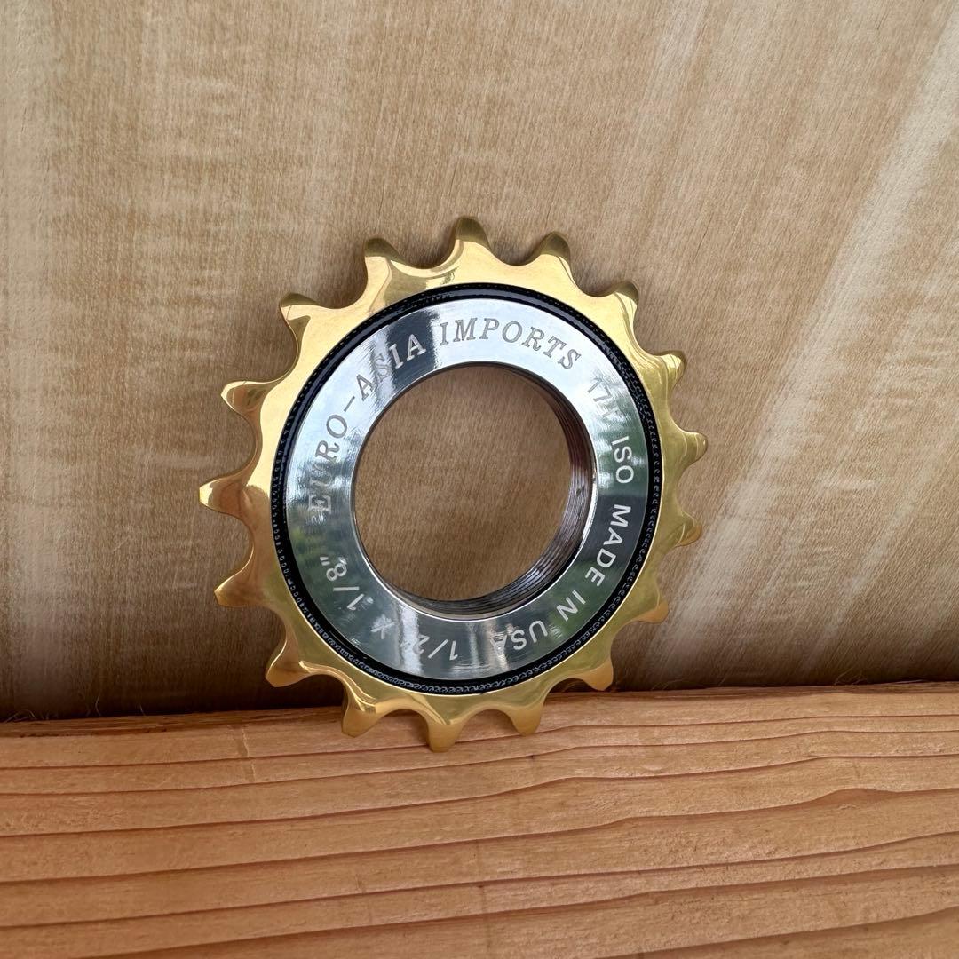 新品未使用 EUROASIA 最高級 GoldMedal PRO ピスト コグ