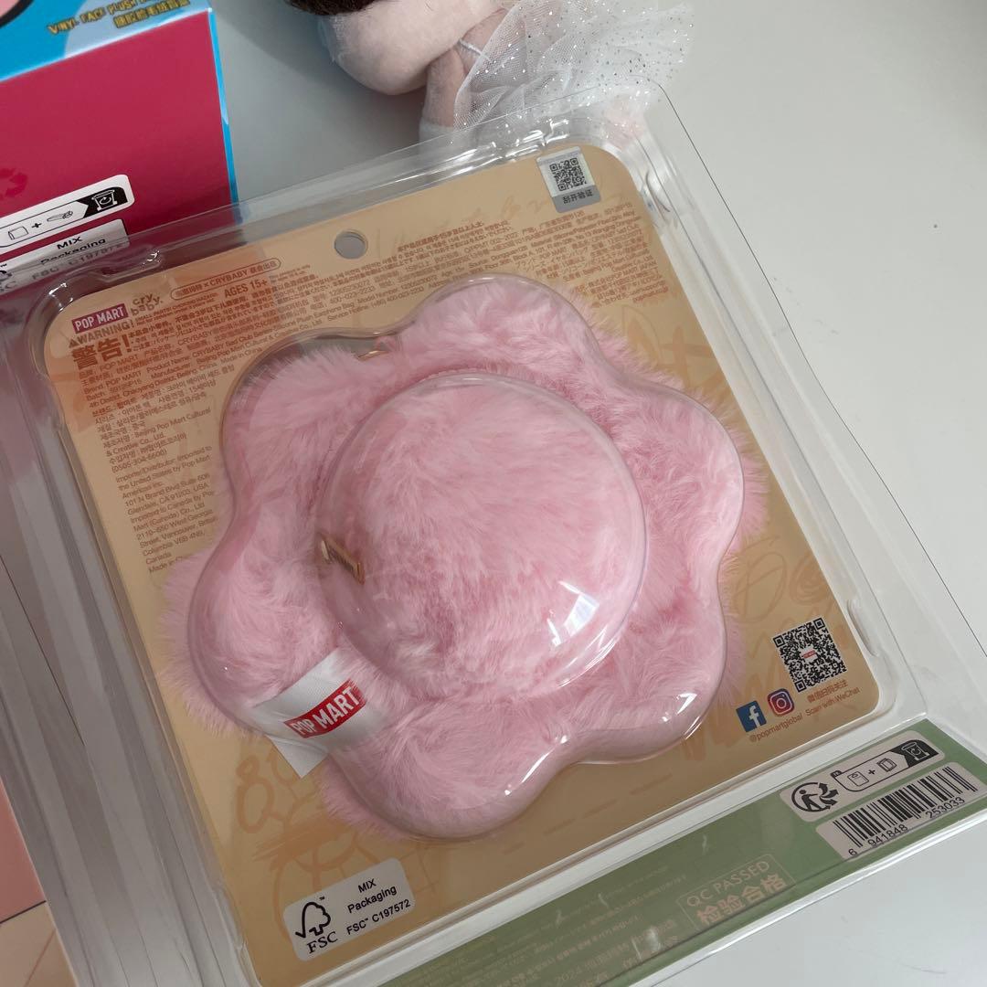 POP MART crybaby. ぬいぐるみキーホルダー 5個