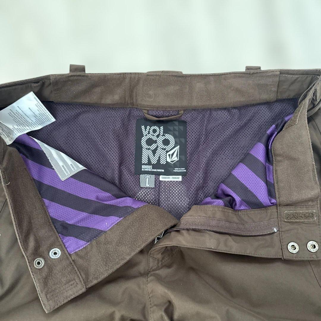 Volcom ブラウン スノーボードパンツ L