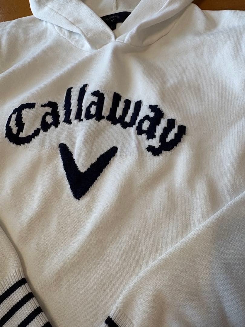 Callaway レディースフード付きセーター　スカートセット