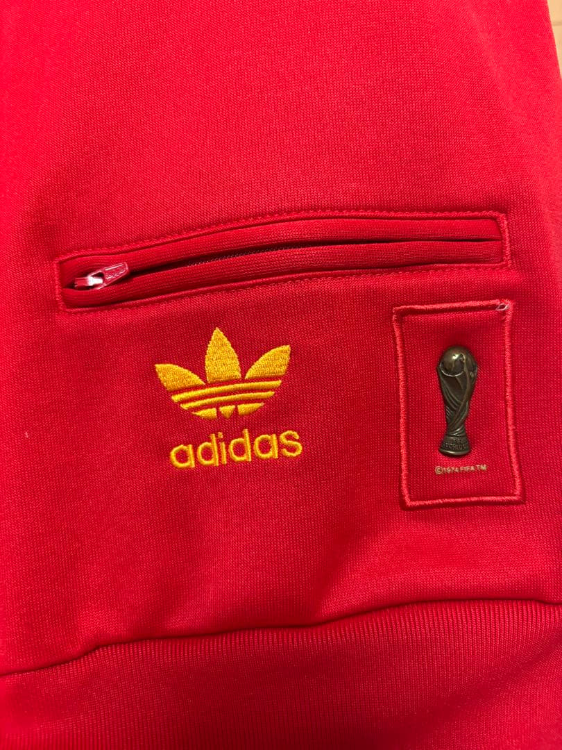 adidas スペイン ジャージ 赤