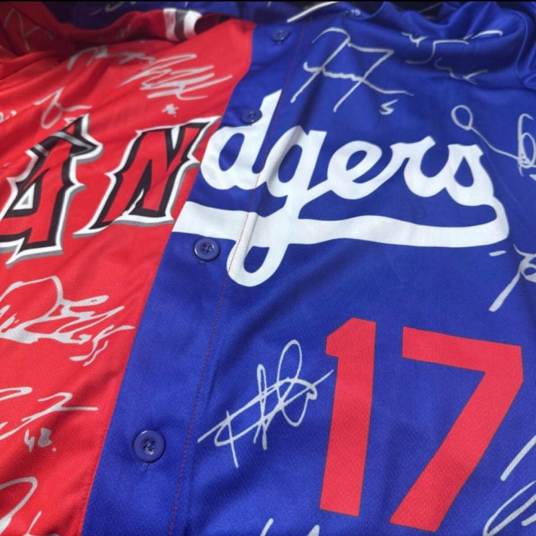 大谷 翔平 ユニフォーム エンゼルス ドジャース ミックス エンジャース 25年