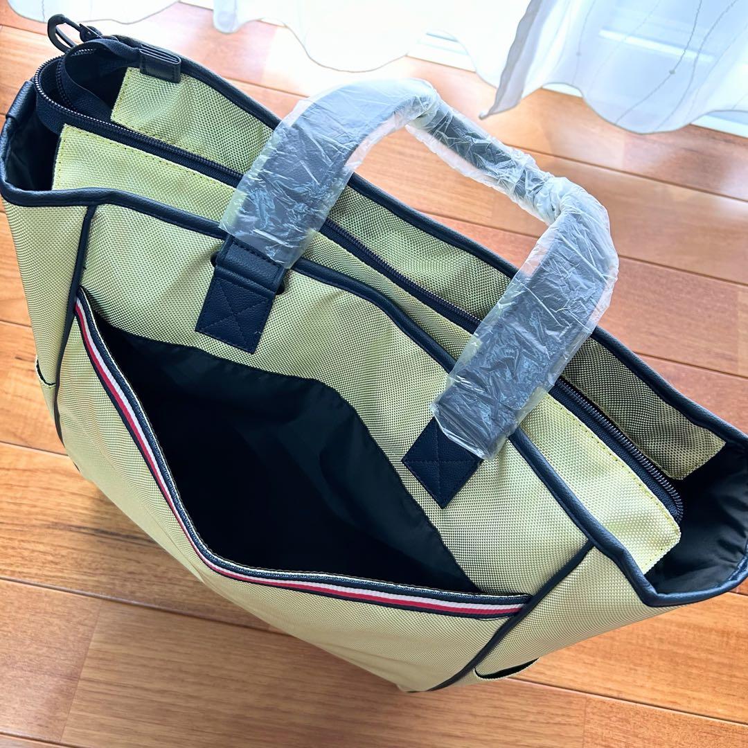 【新品未使用品】トミーヒルフィガーゴルフ　ゴルフトートバッグイエロー