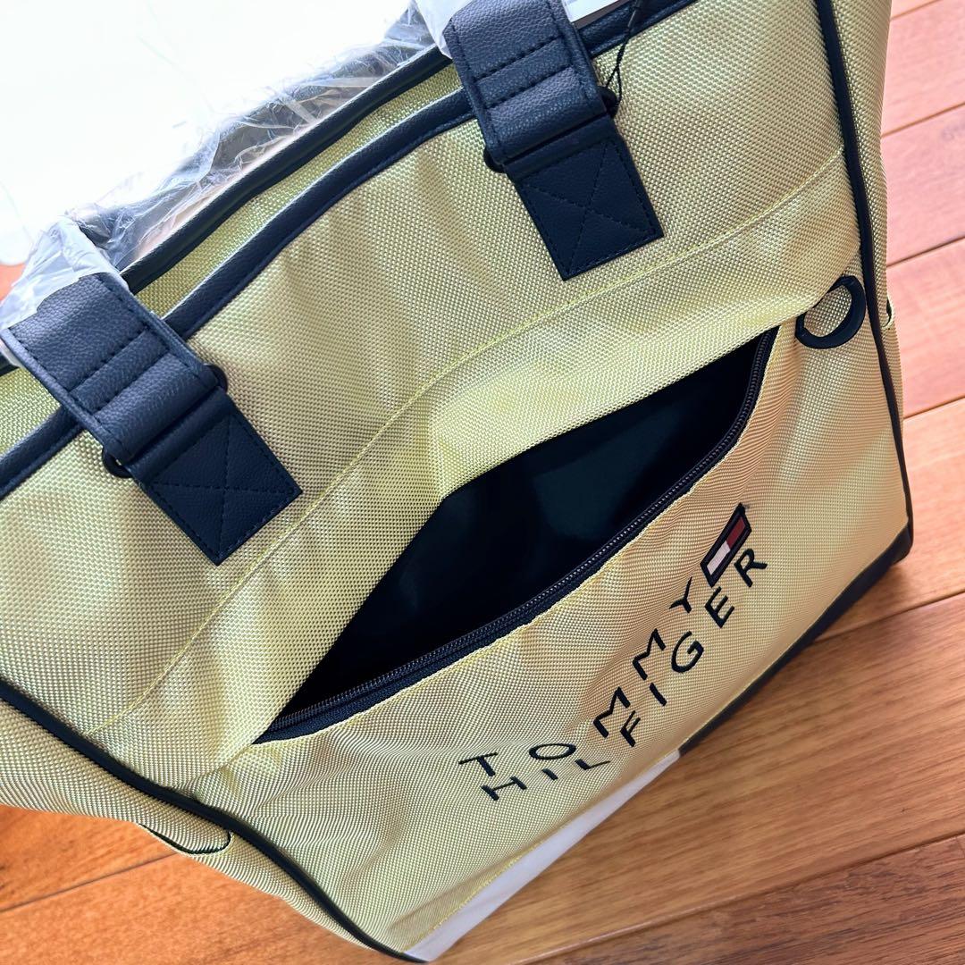 【新品未使用品】トミーヒルフィガーゴルフ　ゴルフトートバッグイエロー