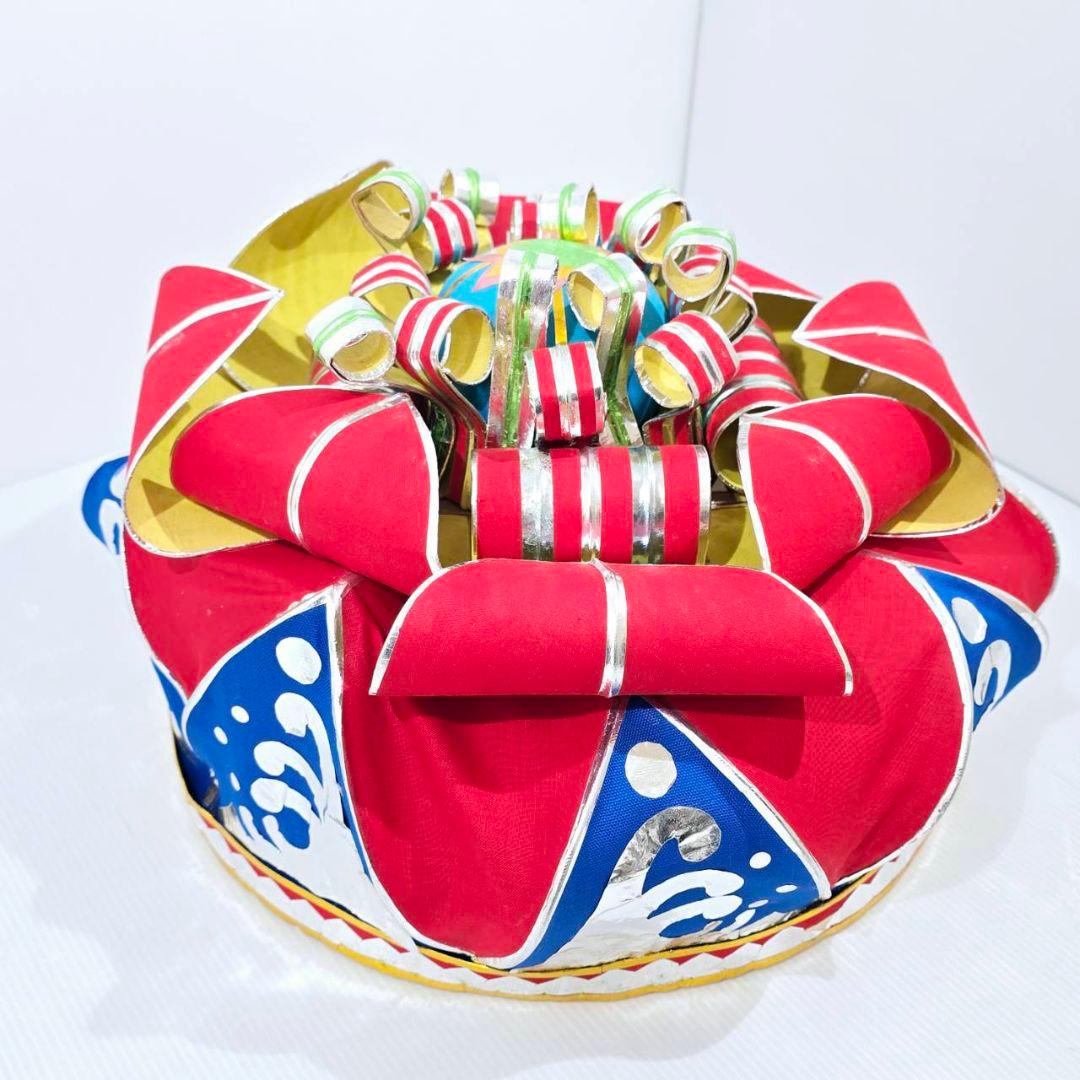 琉球花笠 舞踊 沖縄 琉球舞踊 花笠 36cm ③