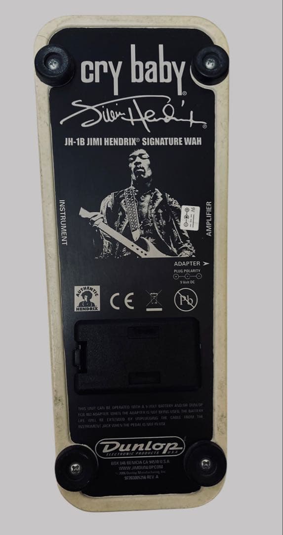 ギター Jim Dunlop Cry Baby Jimi Hendrix
