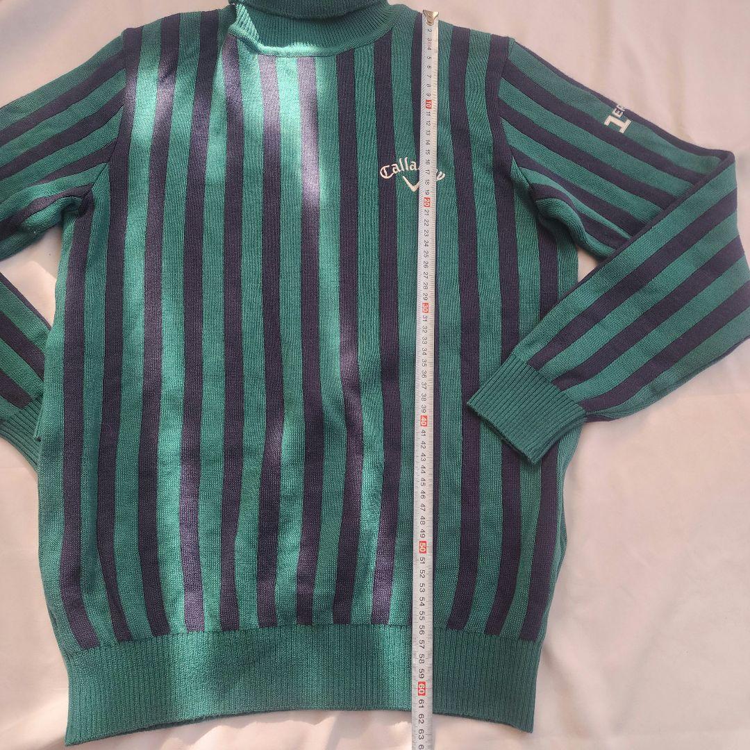 美品　Callway キャロウェイ　ハイネック　セーター　M