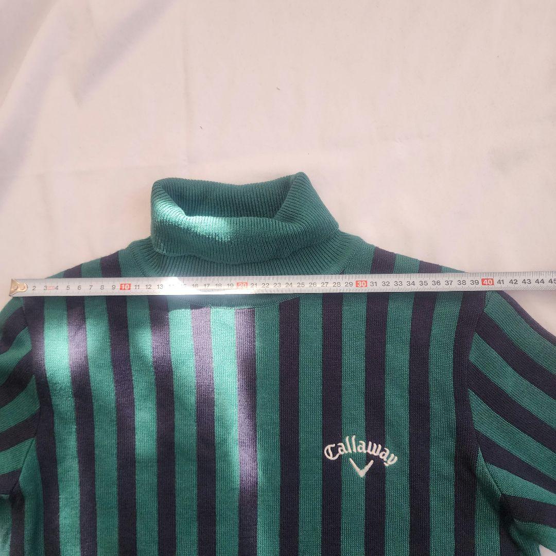 美品　Callway キャロウェイ　ハイネック　セーター　M