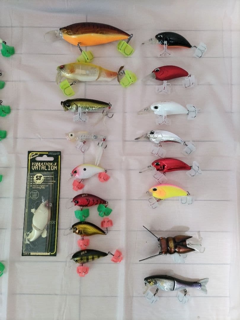 バス釣り引退セット/バスタックル整理品/ルアー各種 Megabass