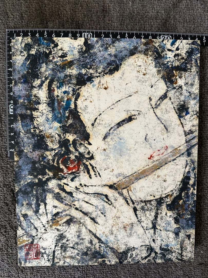 孔柏基の横笛　絵画