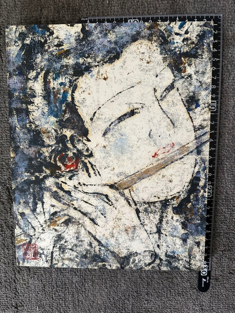孔柏基の横笛　絵画