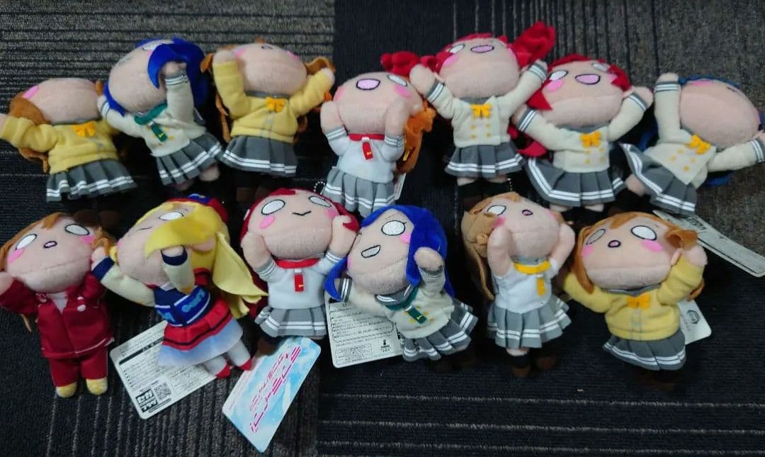 【最終値下げ】Aqours ラブライブ 寝そべり ぬいぐるみ セット