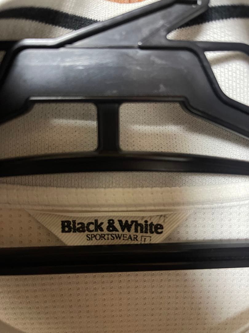 Black & White ポロシャツ ホワイト