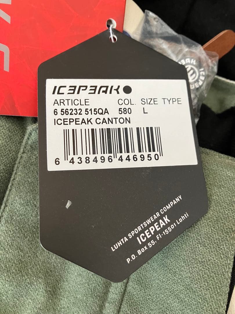 【新品】ICEPEAK ジャケット　Lサイズ
