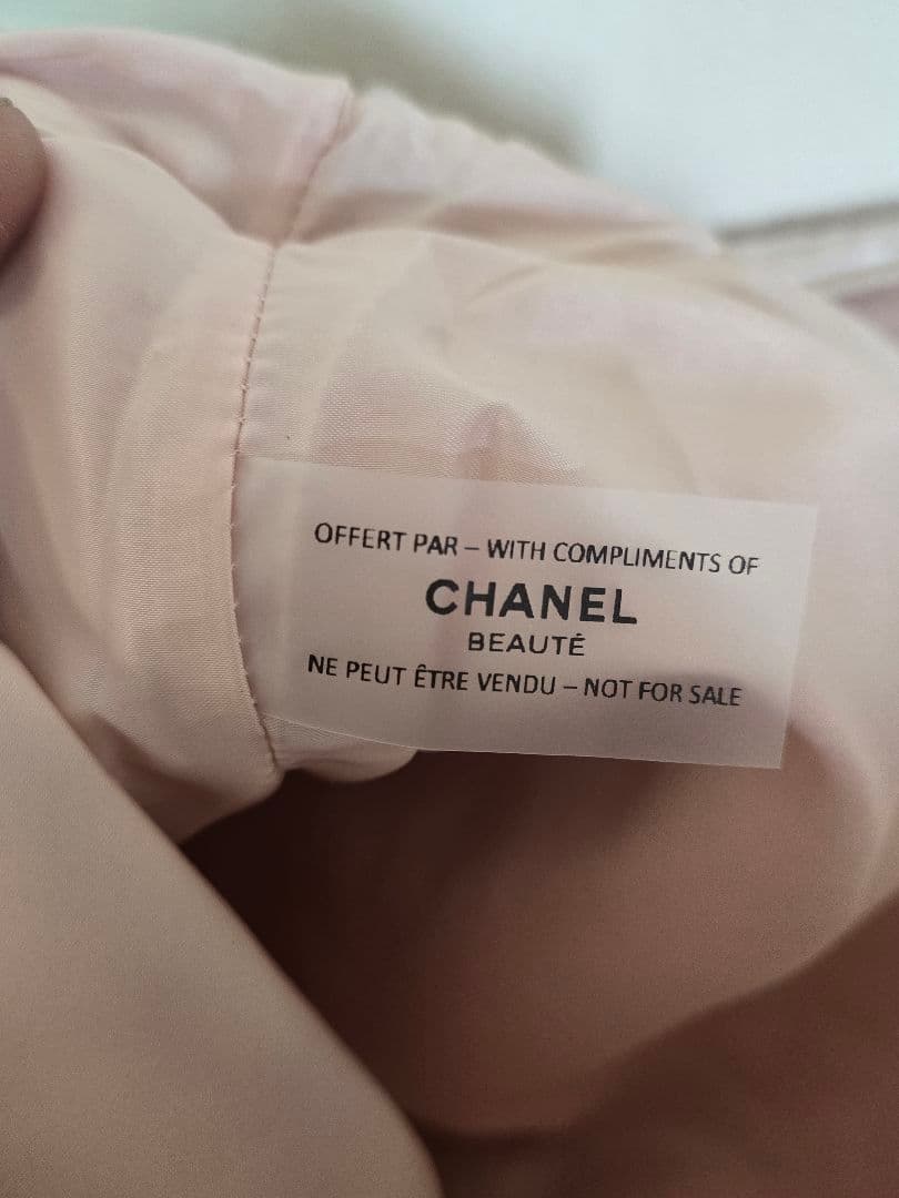 1点のみ！CHANEL ノベルティ トートバッグ ピンク ツイード ココマーク