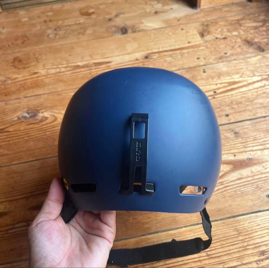 GIRO アウトドアヘルメット ネイビー　スキー、スノボー、スケート用　Lサイズ
