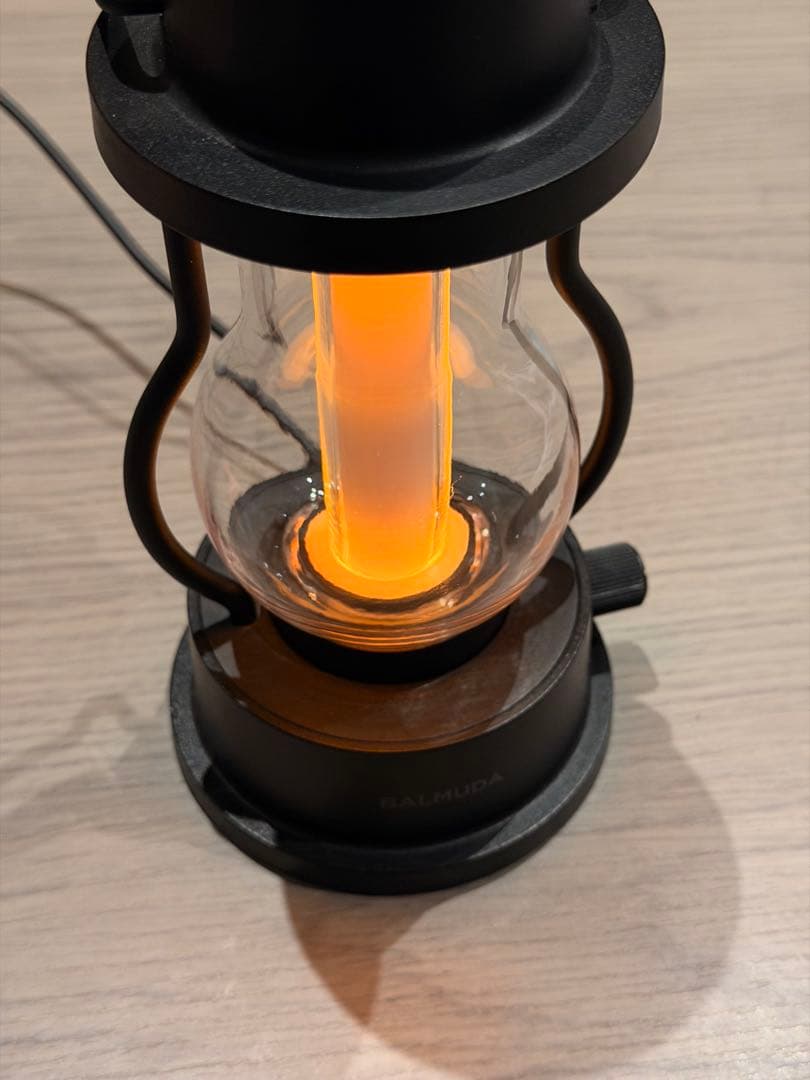 BALMUDA ランタン型LEDライト ブラック