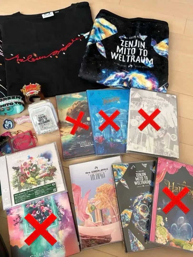 Mrs.GREEN APPLE ミセス　まとめ　ペンライト　ペンライトケース　他