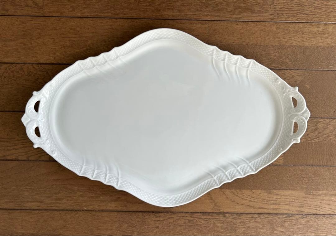 リチャードジノリ ベッキオホワイト サンドイッチトレイ 42cm