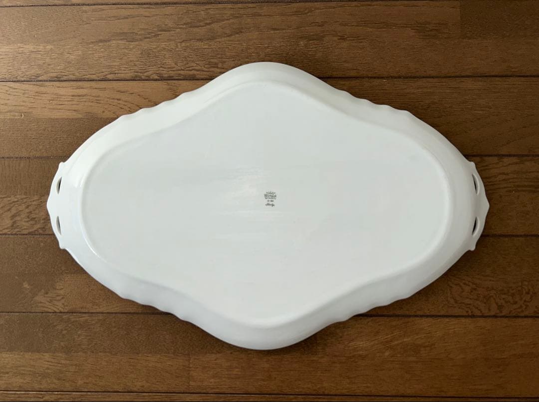 リチャードジノリ ベッキオホワイト サンドイッチトレイ 42cm