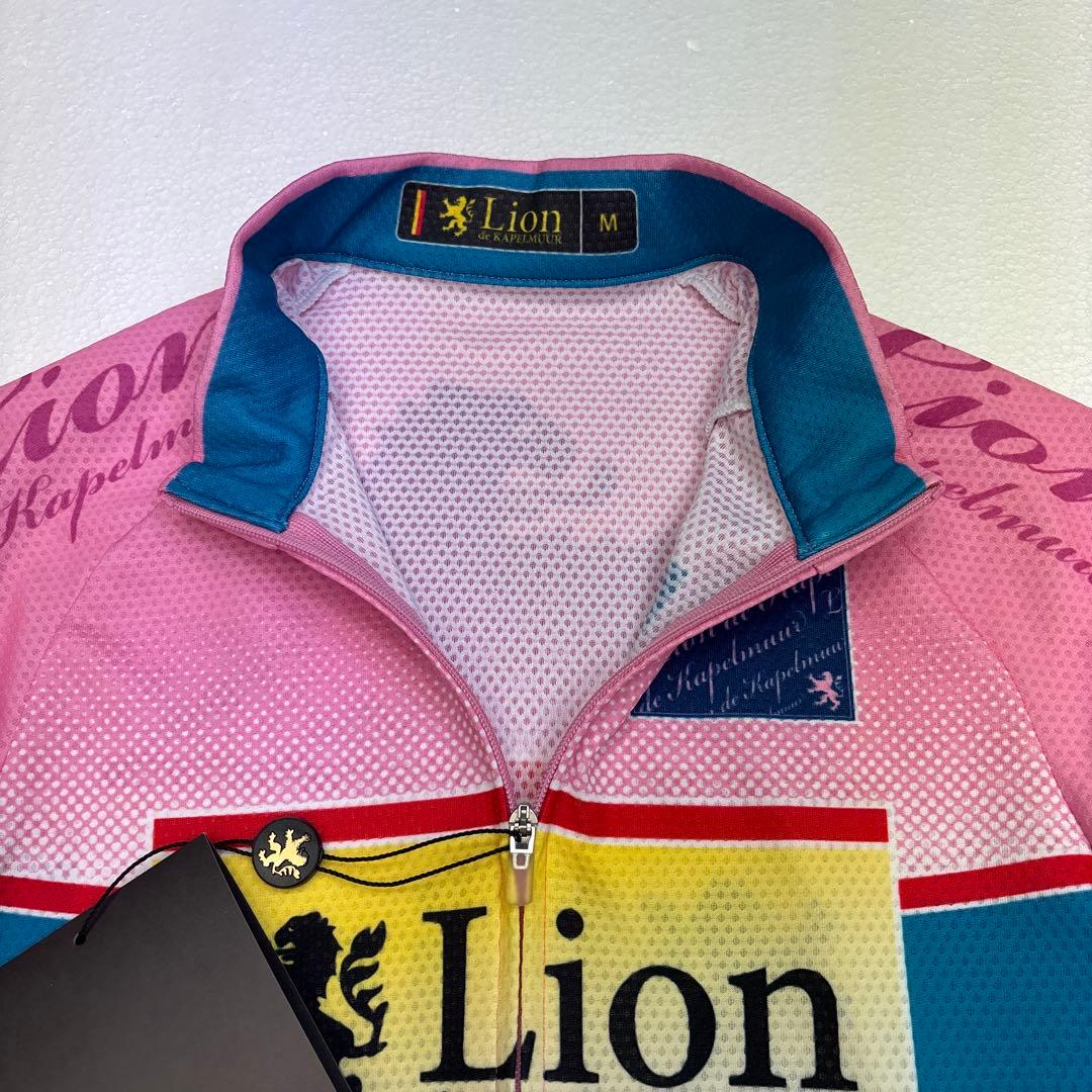 【新品】Lion de Kapelmuur ピンク サイクルジャージ M