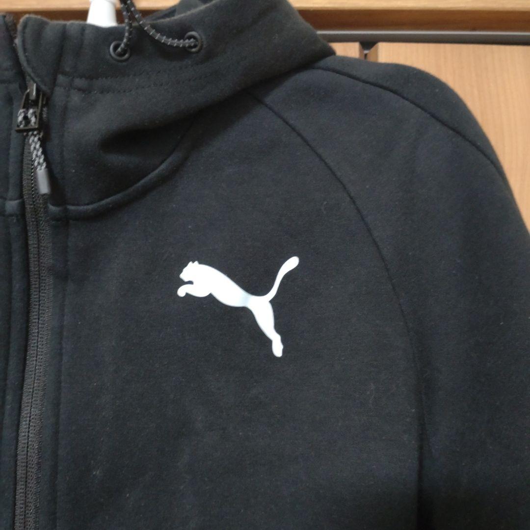 PUMA フルジップジャケットセットアップXL 黒
