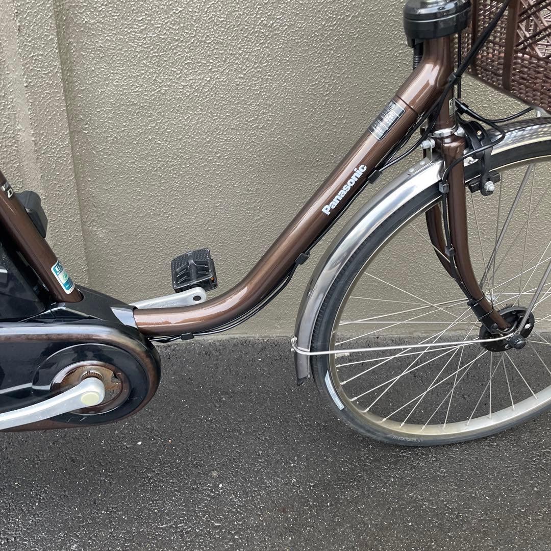 パナソニック電動アシスト自転車26インチブラウン
