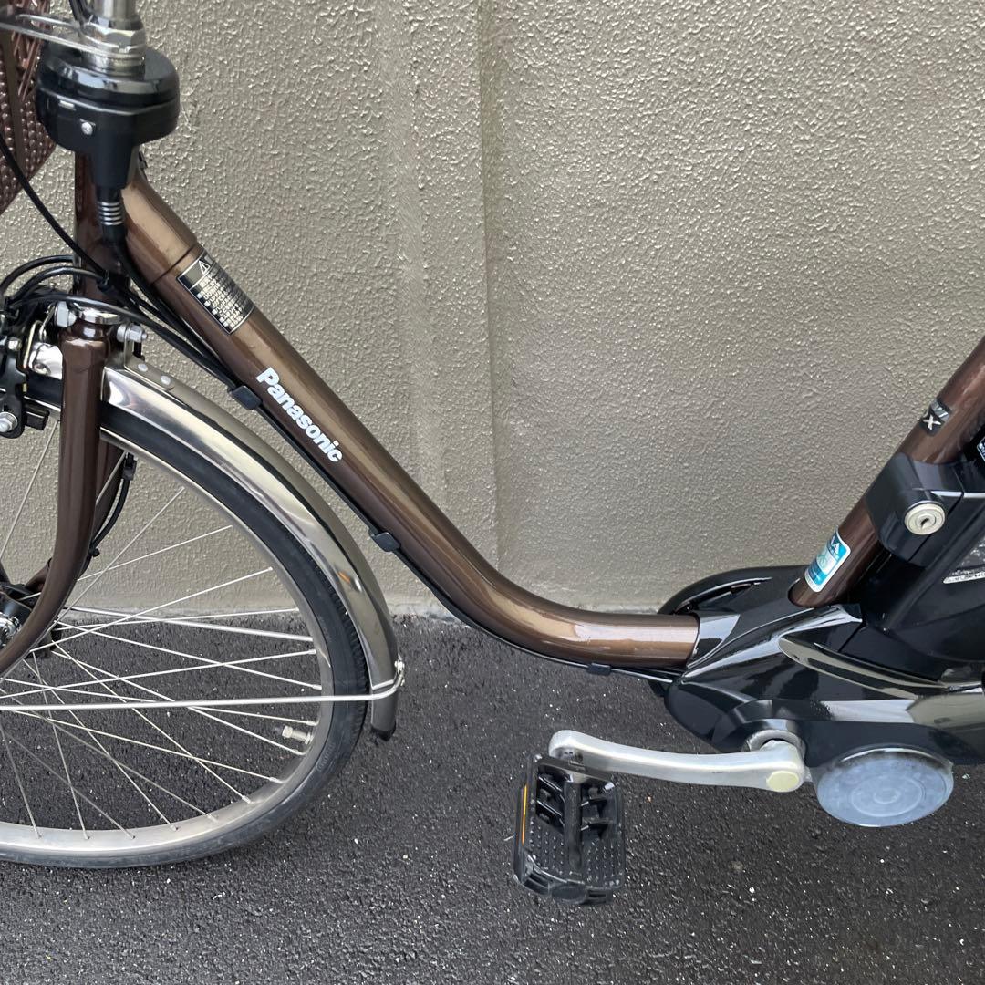 パナソニック電動アシスト自転車26インチブラウン