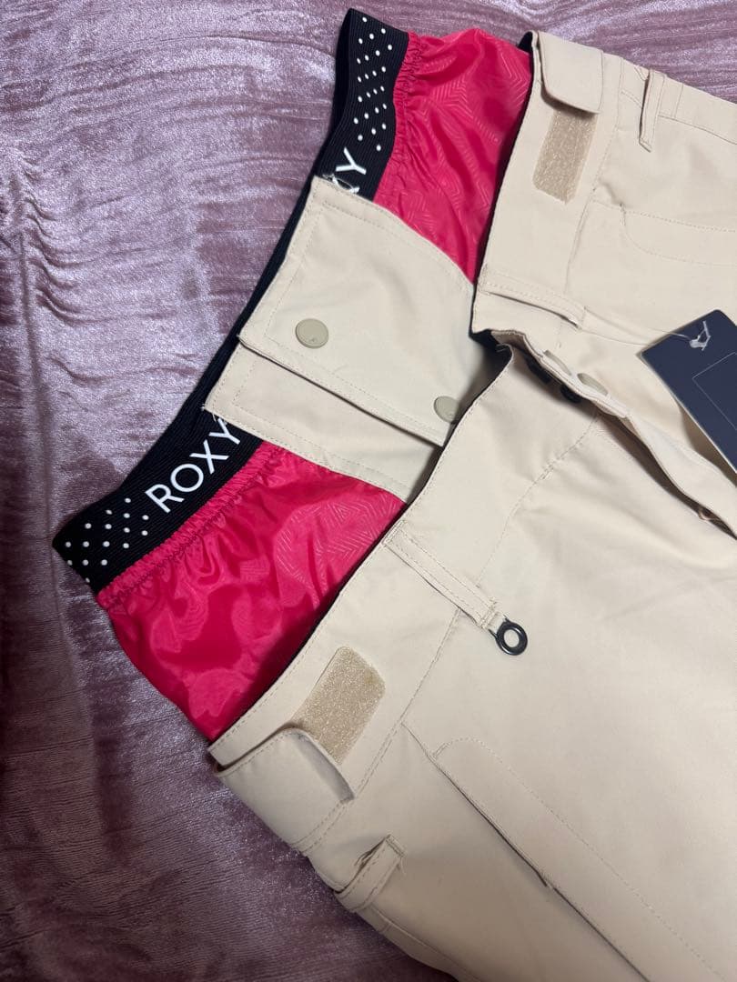 最終値下げ♪ROXY スノーボードウェア ベージュ