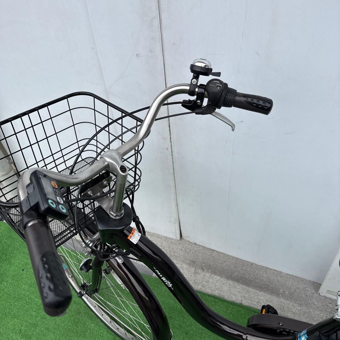 YAMAHAヤマハ電動アシスト自転車26インチ 12.3Ah ブラウン