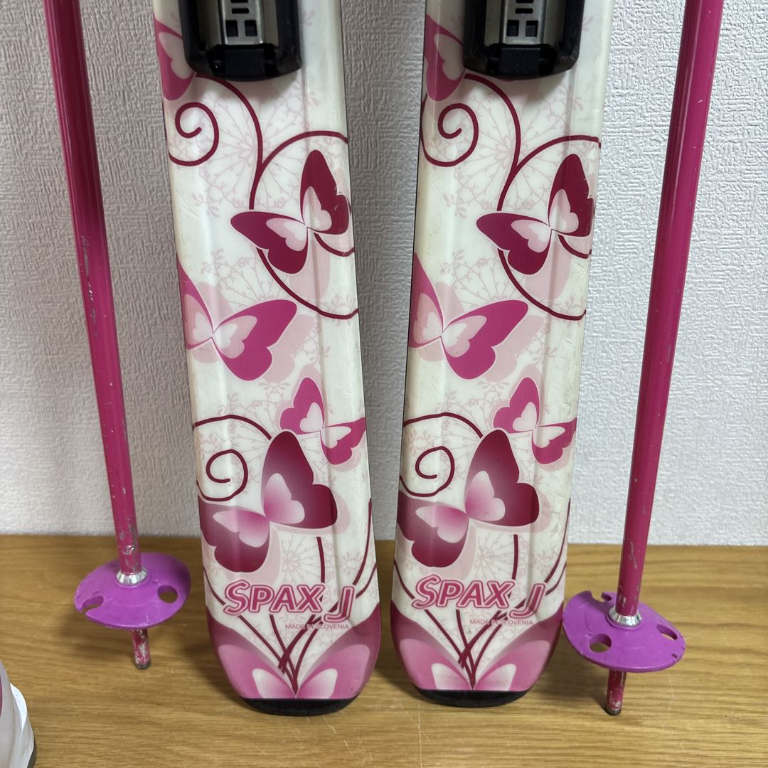 ジュニアストック付スキーセット　KAZAMA 130cm ATOMIC23cm