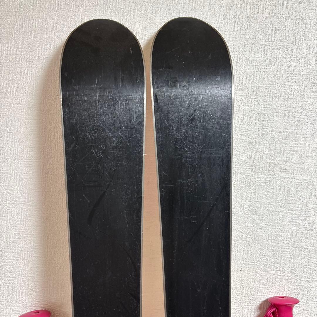 ジュニアストック付スキーセット　KAZAMA 130cm ATOMIC23cm