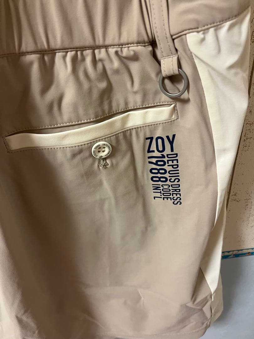ZOYワンピース半袖 接触冷感 軽量 ストレッチ ゴルフウェア スポーツウェア