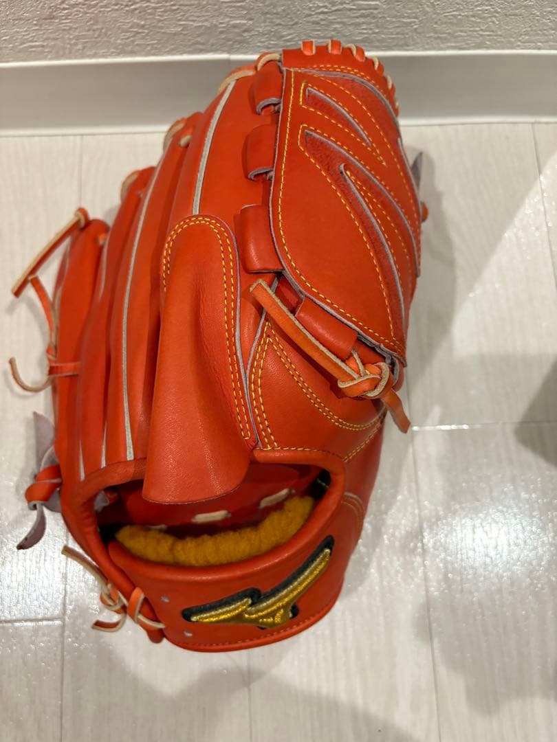 Mizuno Pro 硬式グローブ スプレンディッドオレンジ
