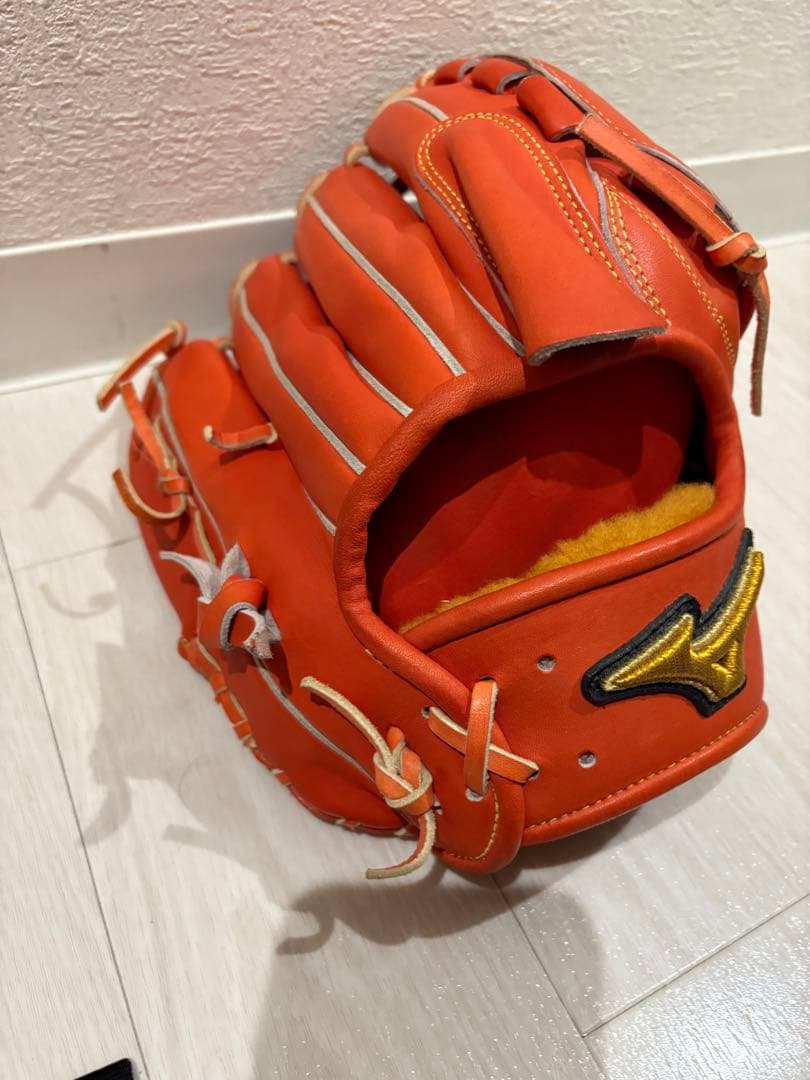 Mizuno Pro 硬式グローブ スプレンディッドオレンジ