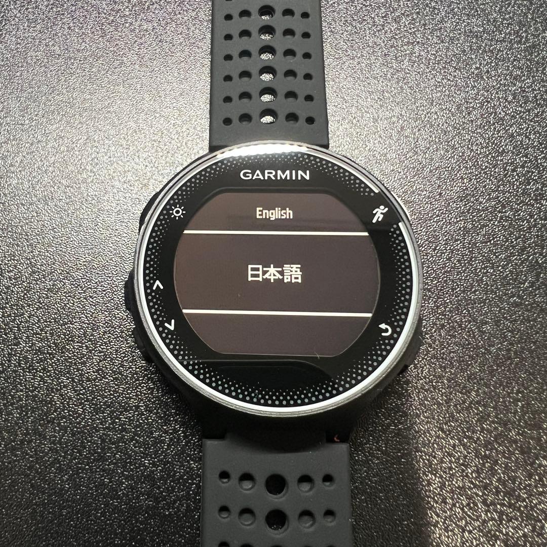 バンド新品　美品　Garmin ForeAthlete 230J ブラック