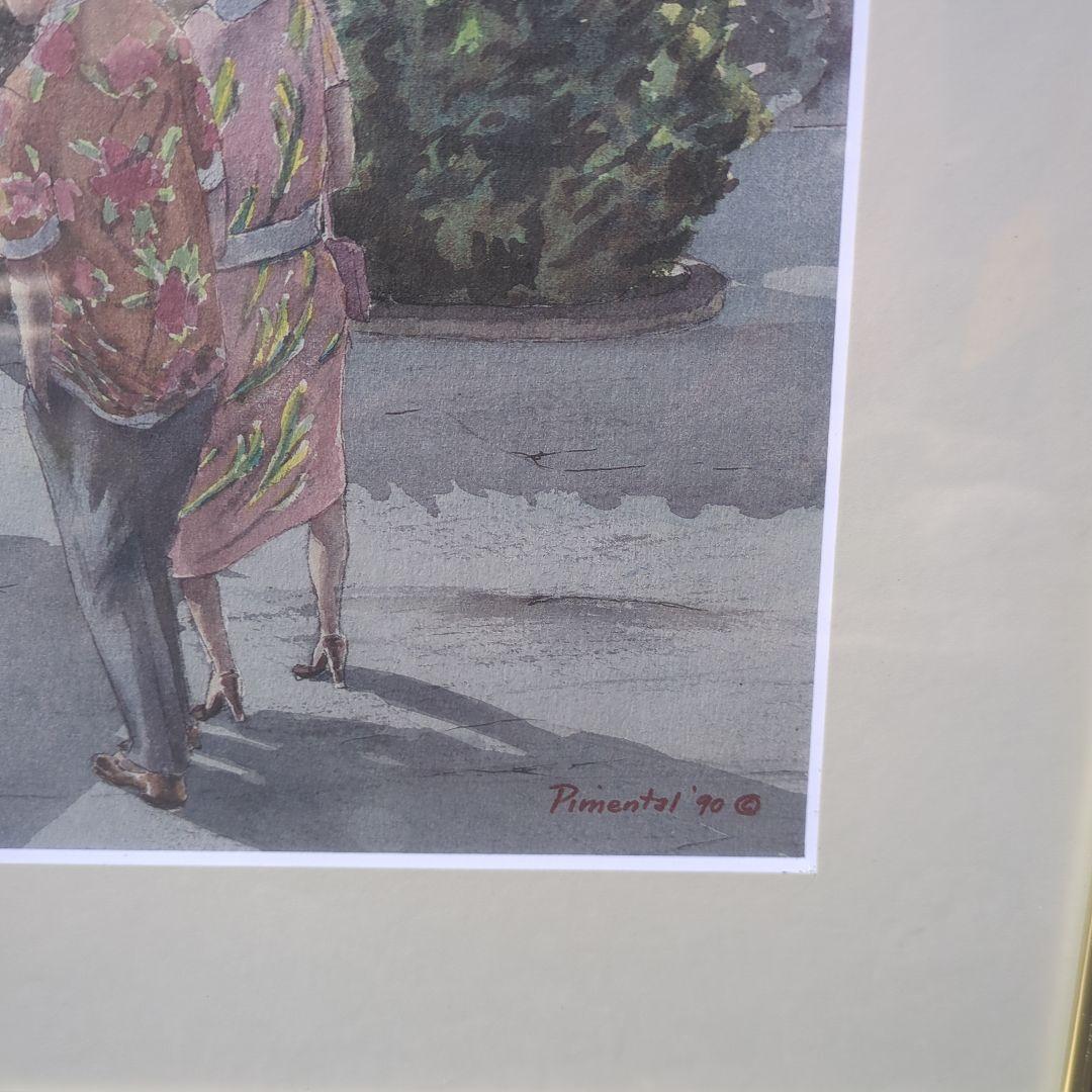 Coco's Coffee House 水彩画 1990年
