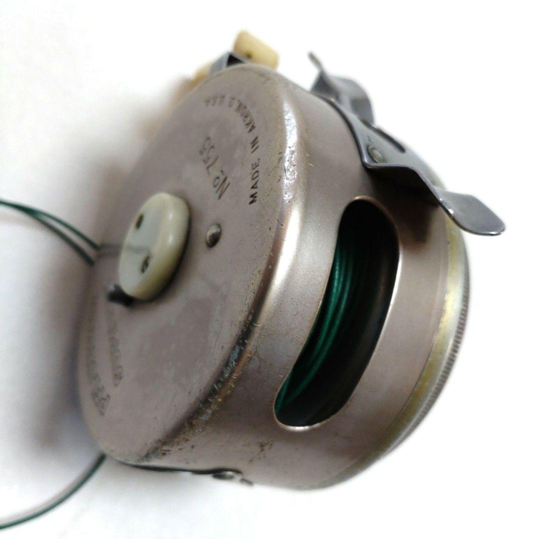 リール Vtg PFLUEGER SUPEREX no.755 Fly Reel