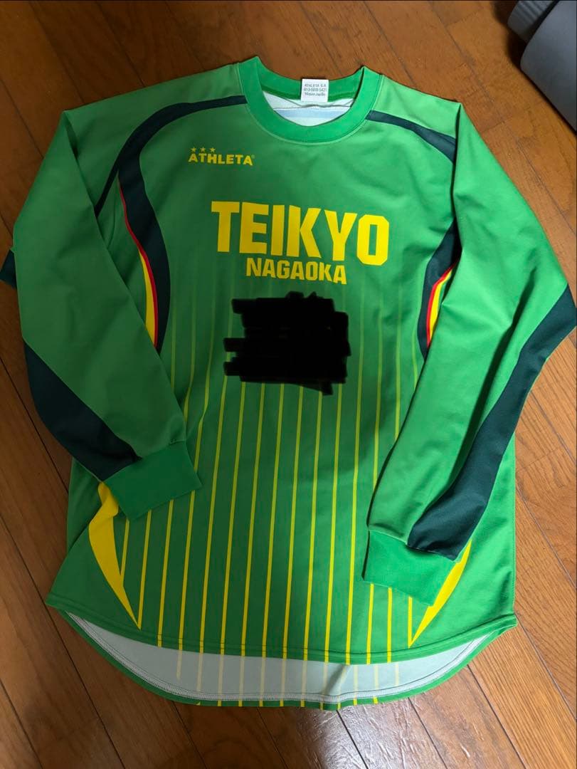 帝京長岡　サッカー部　ユニフォーム　上下セット