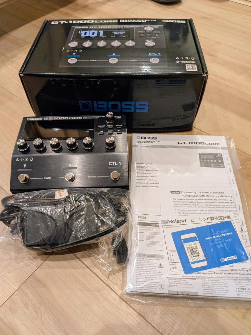 GT-1000Core BOSS マルチエフェクター【美品・付属品全てあり】
