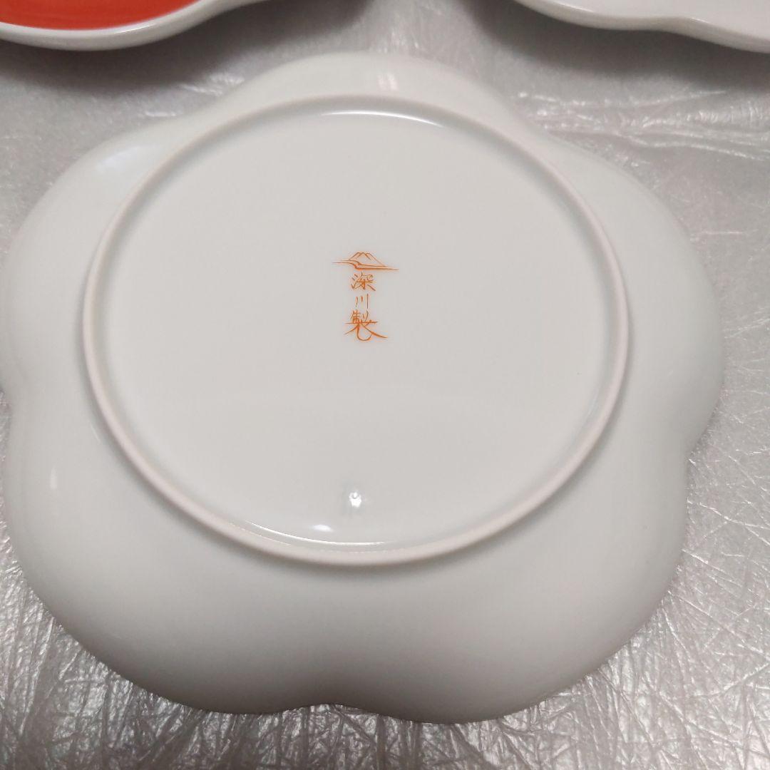 深川製磁　寿赤絵　トリプレット緋（AKE）