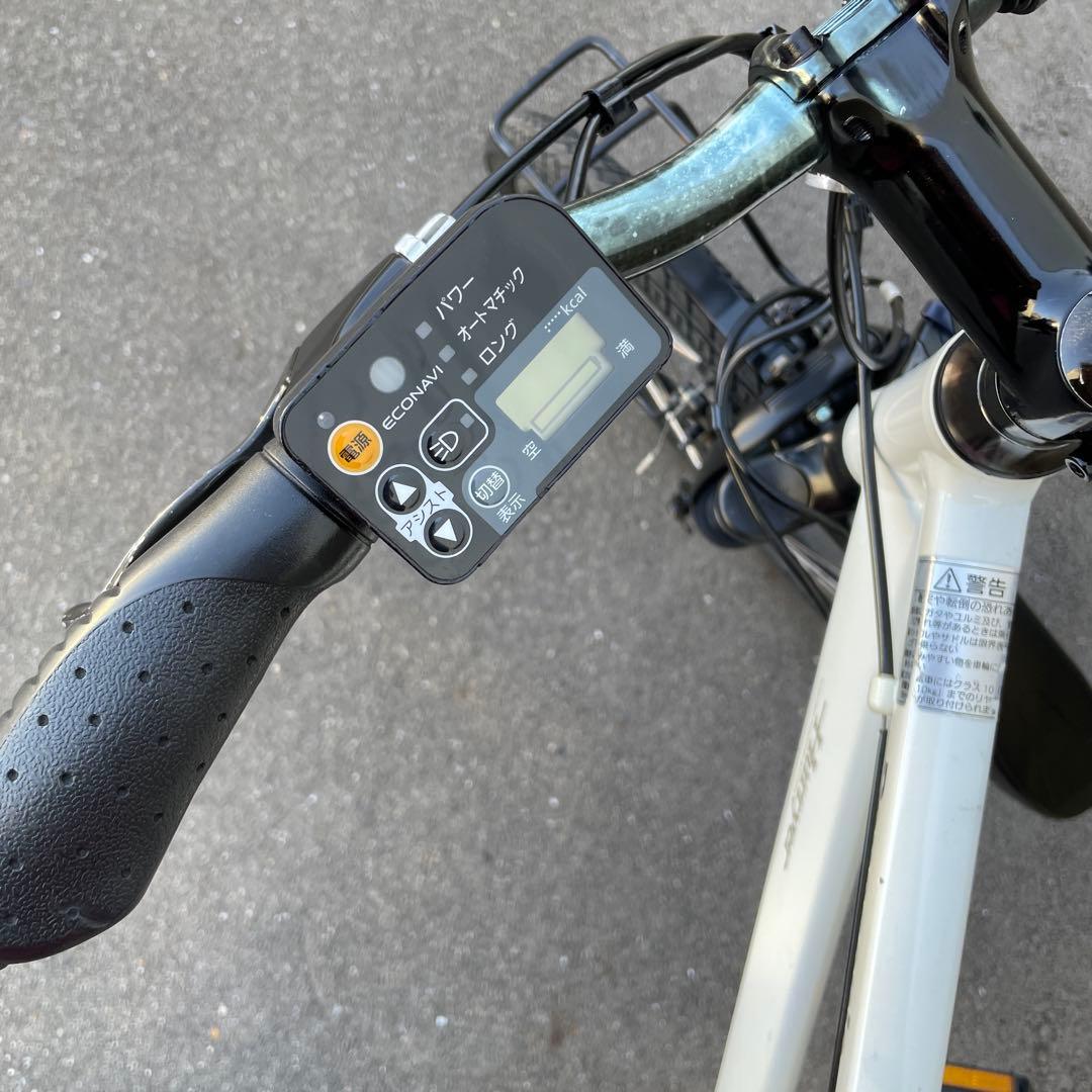 パナソニック電動アシスト自転車26インチ スポーツ型 ホワイト