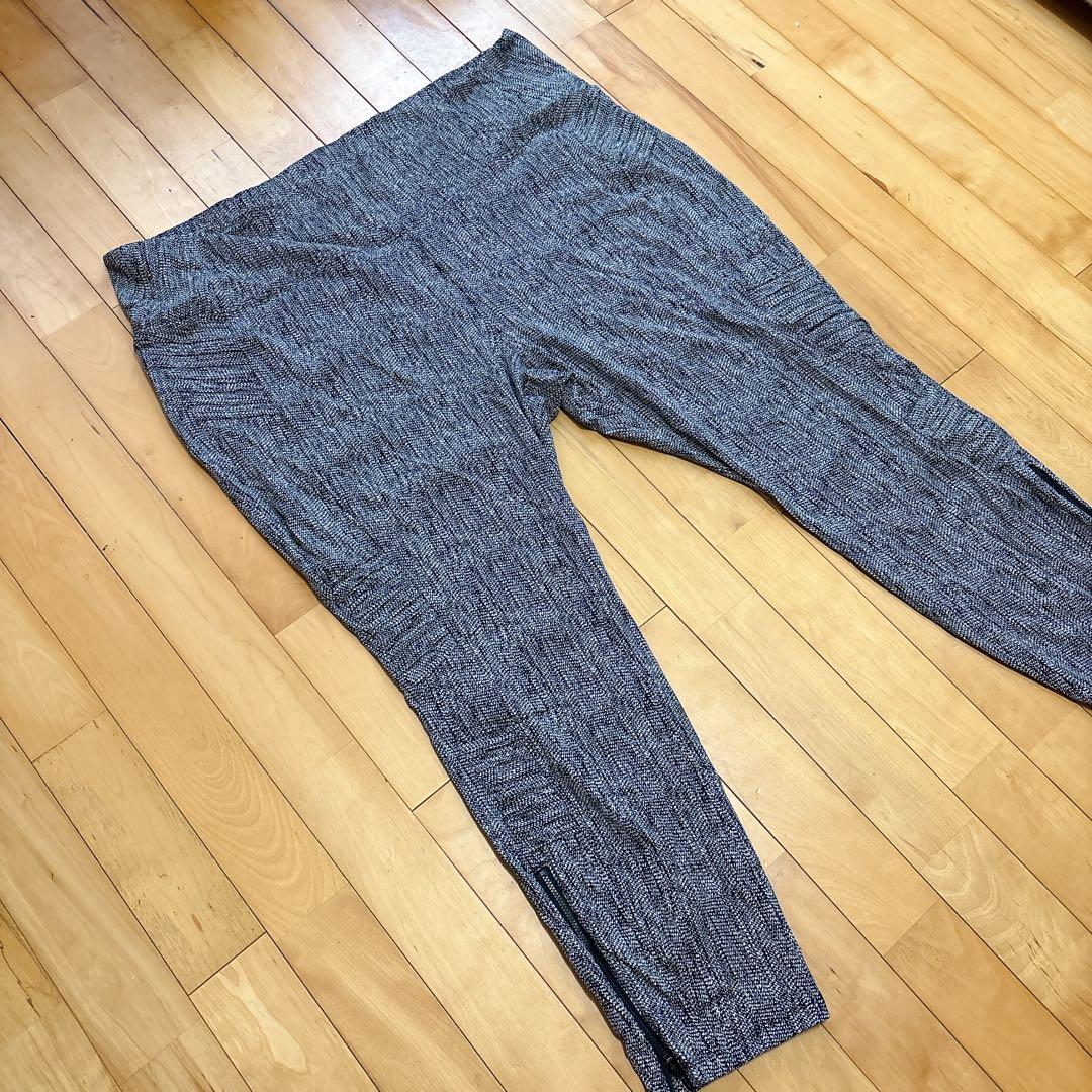 Athleta レギンスパンツ かなり大きめ ジッパー ヨガパンツ 【3X】
