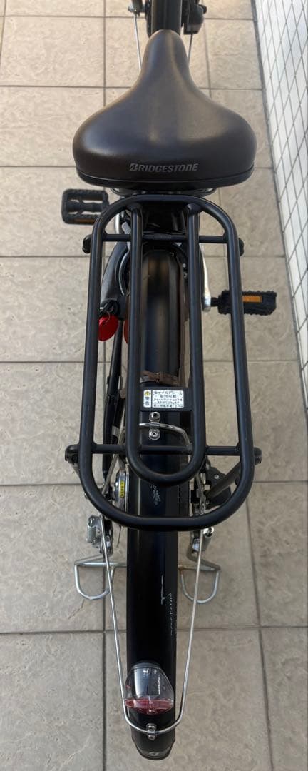BRIDGESTONE FRONTIA 電動アシスト自転車 26 黒　B400
